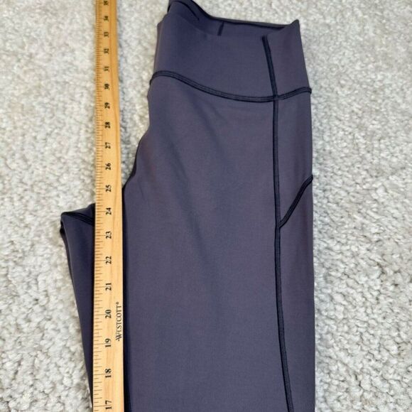 Lululemon In Movement Legging Purple Gray Moonwalk - Picture 10 of 11